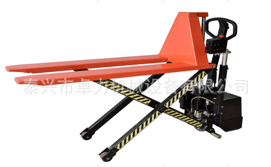 光电感应高起升搬运车，电动剪叉式搬运车