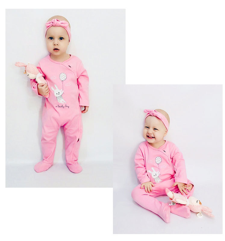 Cute Animal Cotton Baby Rompers display picture 1