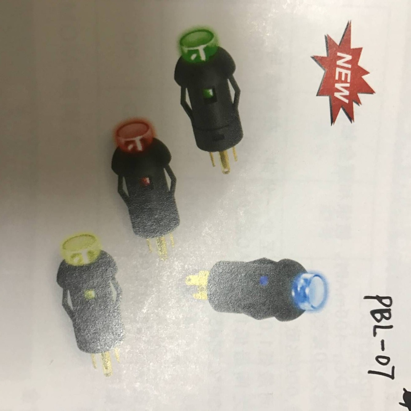 PBL Series带灯按钮开关