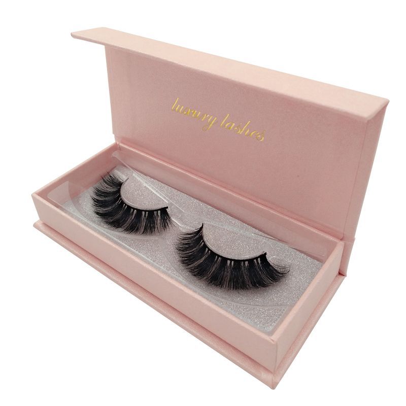 1 Pair Of Mink Hair Natural Thick False Eyelashes display picture 4