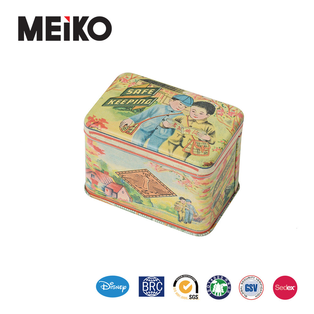 马口铁长方罐  马口铁精美通用包装铁罐  食品包装铁盒