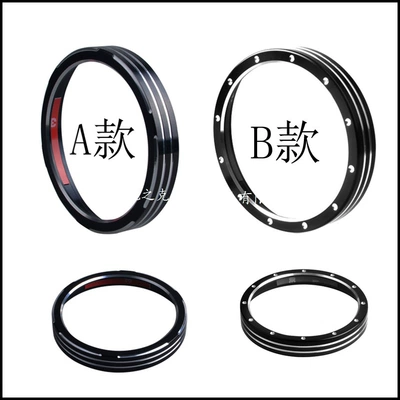 Harley series odometer ring male meter cover modified black instrument cover ring motorcycle metal instrument ring (Motosiklet cihazları)