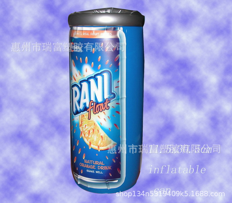 充气鱼模具 KTV充气话筒 ，pvc充气罐广告模型