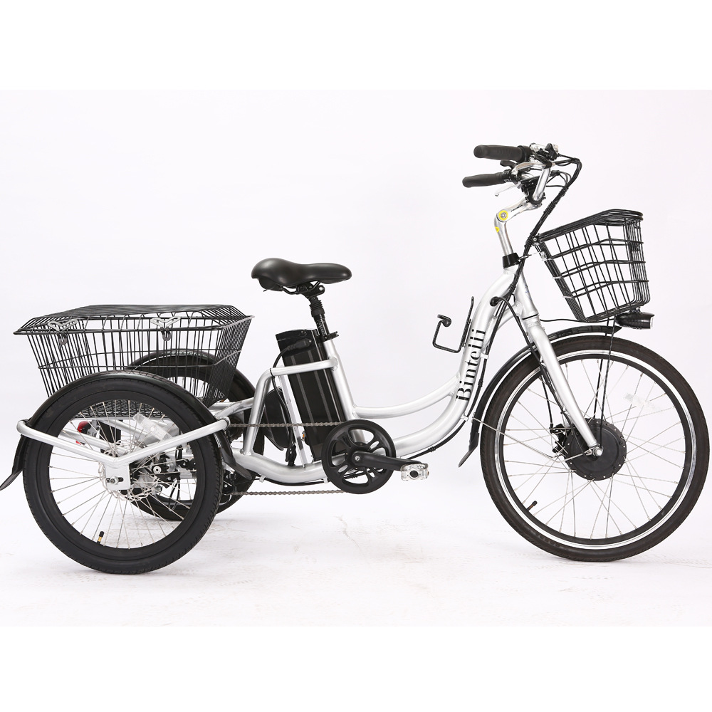 厂家直销新款锂电池电动三轮车 代步车接送孩子 铝合金电动车