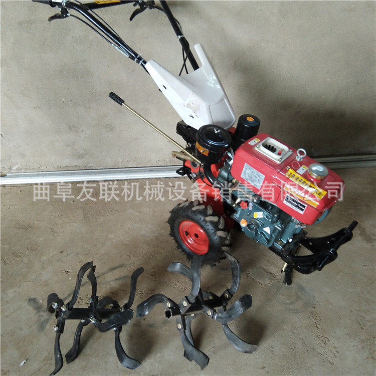 170汽油微耕机价格 多功能田园管理微耕机 家用小型翻地机21