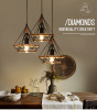 Diamond pendant, country ceiling lamp, retro lights, wholesale, American style