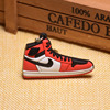 Air Jordan1 generation sneakers AJ1 KeyChain off White joint dark brown inverted keychain