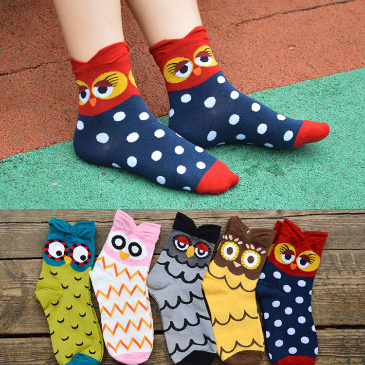 cute three dimensional cartoon socks