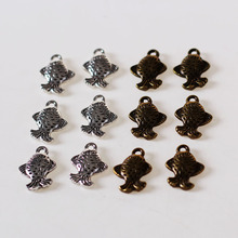 人鲤鱼吊牌古银自制创意小饰品diy制作材料包学生成制作编织手链