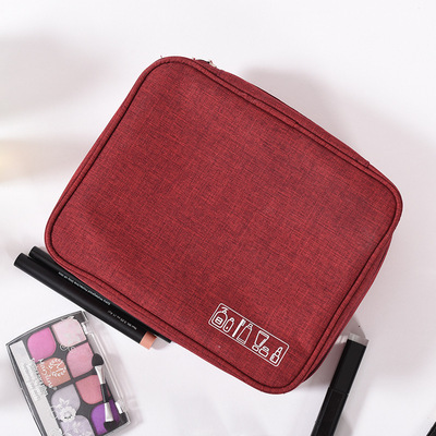 2019 Latest Scrub Square Wash bag capacity Cation business affairs travel Cosmetics Storage bag