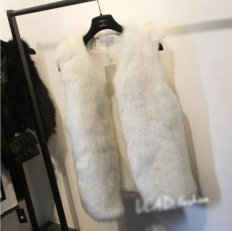 Gilet femme MA DAMAI en Fourrure - Ref 3317841 Image 8