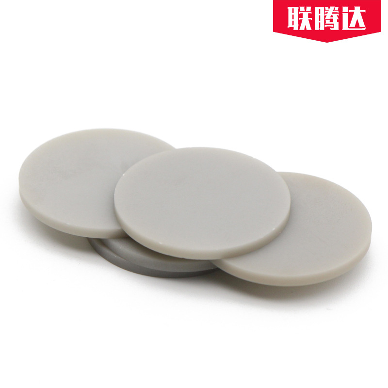 LED行业氮化铝导热陶瓷片高效散热传导陶瓷基板1.5mm圆形导热垫片