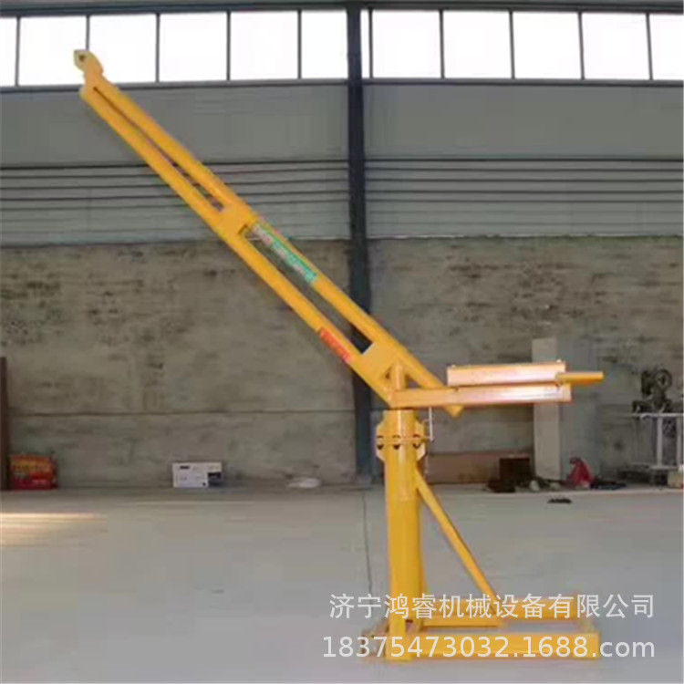 厂家供应 多用小吊机 家用吊粮机 室外吊车装车吊车图片价格