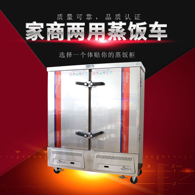批發蒸飯櫃多功能燃氣蒸飯箱饅頭包子米飯蒸飯機單雙門商用蒸飯櫃