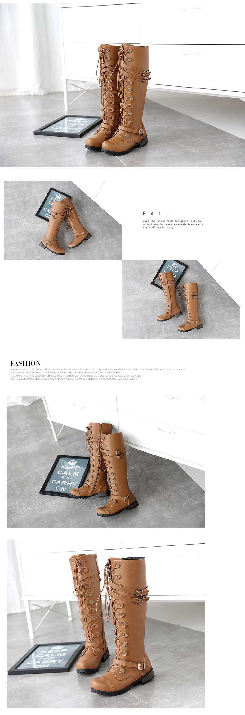 Bottes femme en PU artificiel - Ref 3354698 Image 14