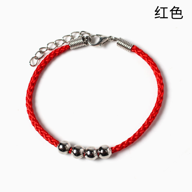 Bracelet en Corde rouge - Ref 3446509 Image 9