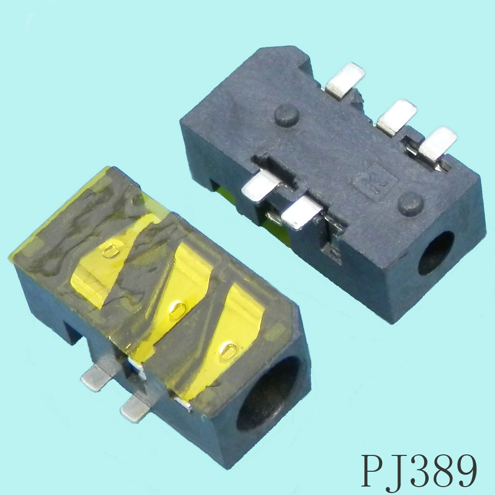 单声道立体声4极沉板SMT贴片DIP插件式3.5耳机音频视频母插座