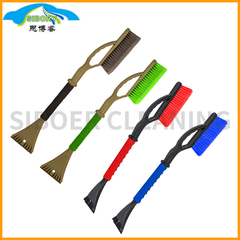 宁波思博多功能两头用PP材质汽车用除雪刷 PET刷丝除雪铲