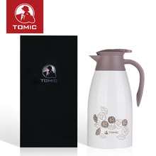 TOMIC/特美刻咖啡壶欧式保温壶大容量热水瓶不锈钢内胆暖水壶家居