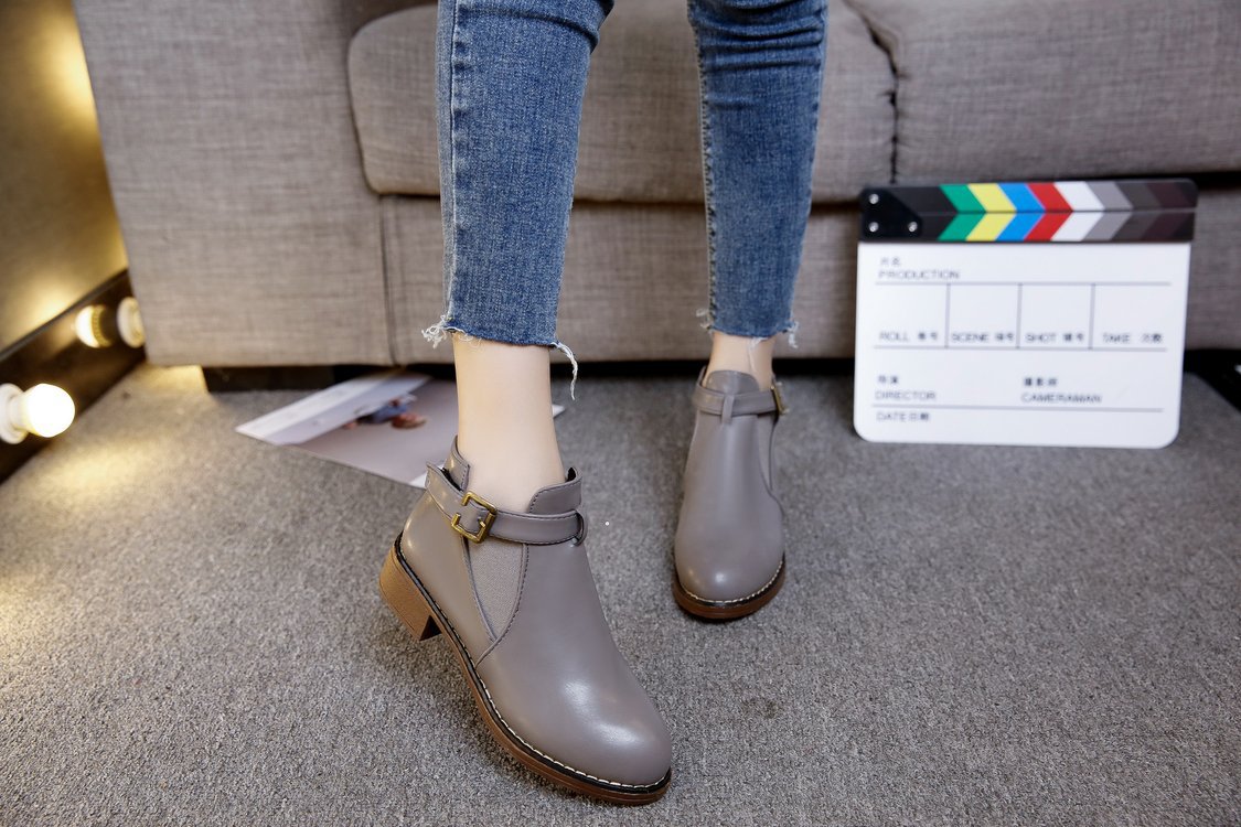 Bottes femme en PU artificiel - Ref 3354924 Image 20