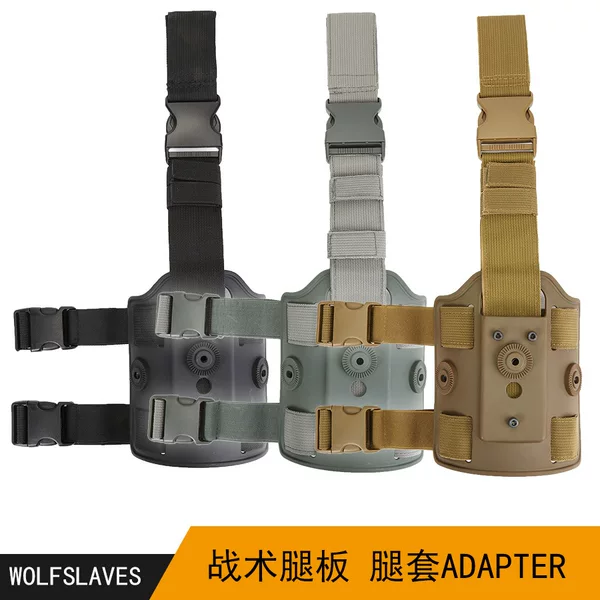 Multifunctional Tactical Leg Bag, Multi-Purpose Combination Leggings Cover Ha36 Leg Plate Bag, Outdoor Waist Accessory Bag