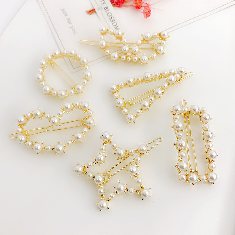 Imitation Pearl Hairpin display picture 15