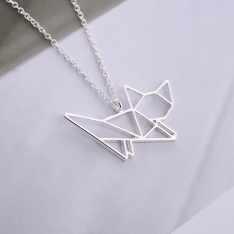 Cute Necklace Small Fox Pendant Necklace Animal Necklace Ladies Clavicle Chain display picture 7