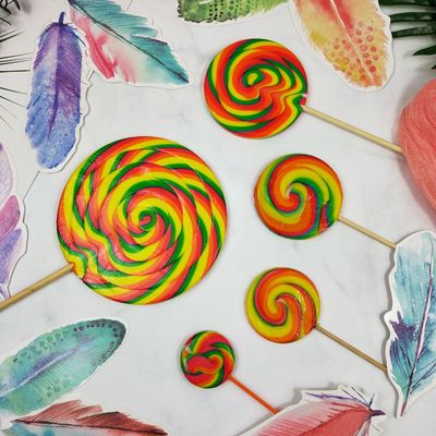 Net Red Lollipop wholesale new pattern 50g Wave plate box-packed Lollipop student snacks Lollipop wholesale