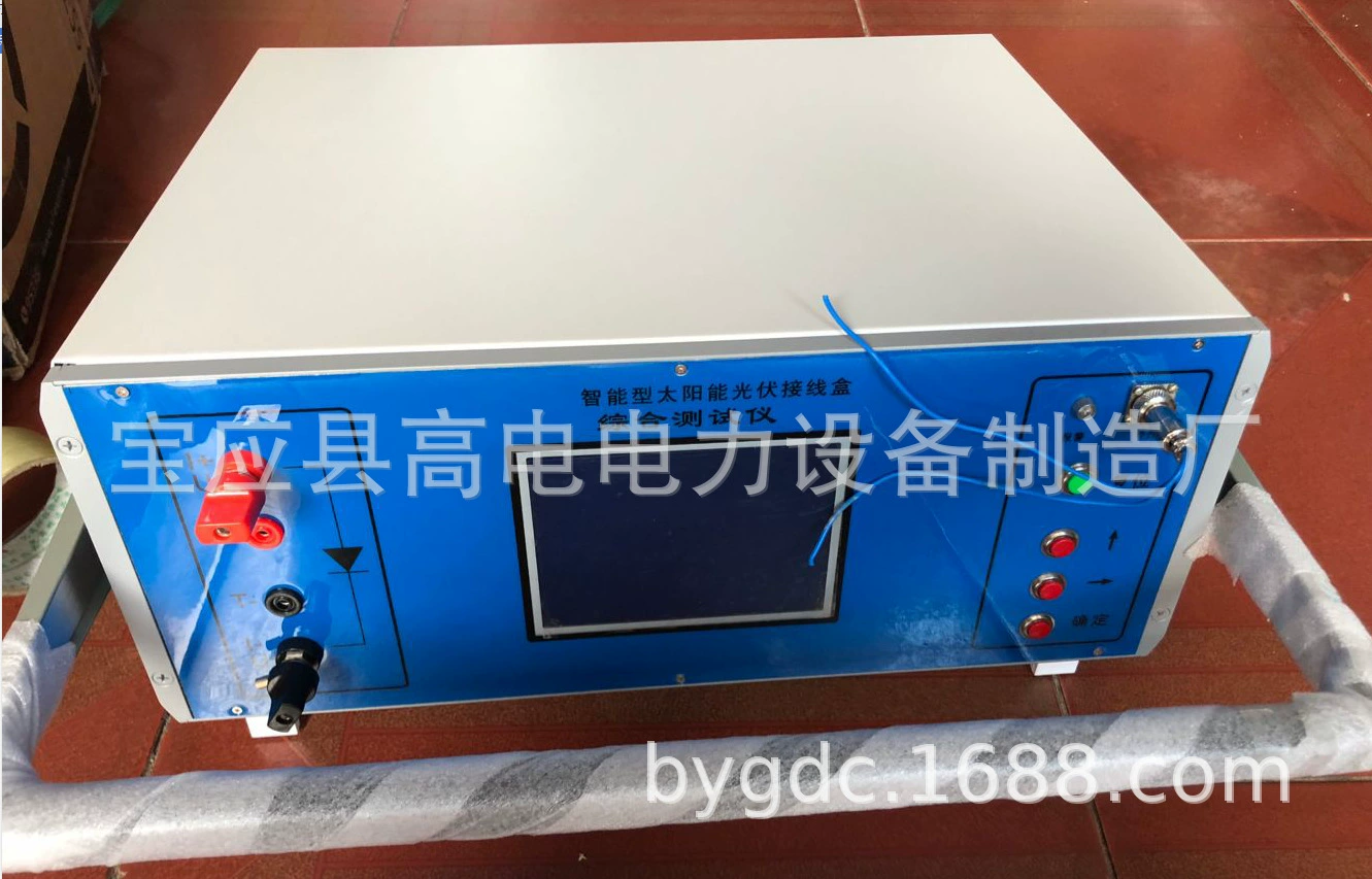 Солнечный фотоэлектрический распределительная коробка тестер Солнечный фотоэлектрический модуль комплексный тестер