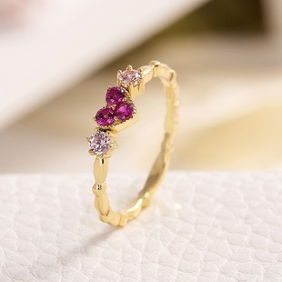 ��s�14K���Ƕ�t�������ν�ָŮС����agete�Ʒ�ʹ�荽��ʯ