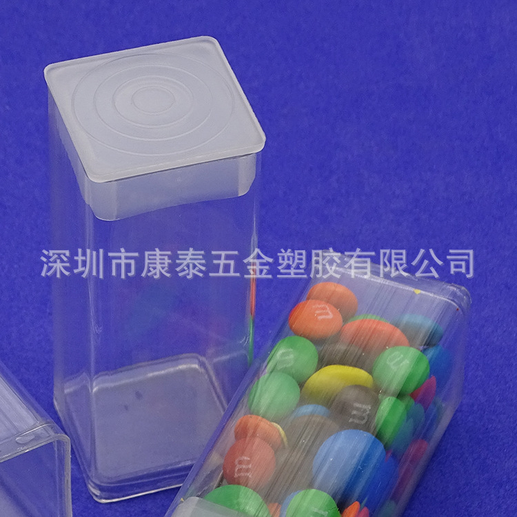 带盖PVC方管 PC透明管 深圳塑料包装管