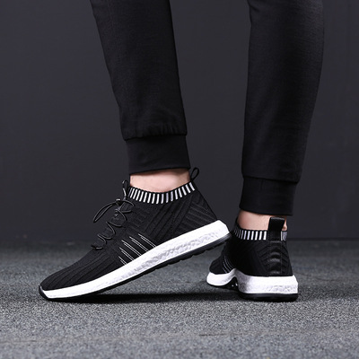 2019 new pattern Sporty leisure time All-match fashion Net surface Foam bottom Men's Shoes man ventilation run Single shoes