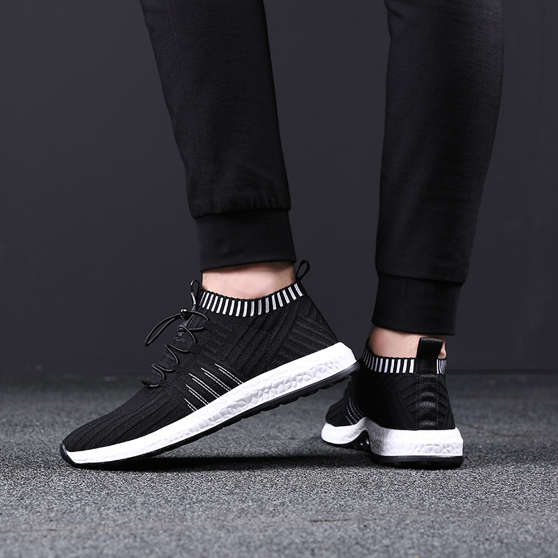 2019 new pattern Sporty leisure time All-match fashion Net surface Foam bottom Men's Shoes man ventilation run Single shoes