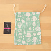 Storage bag, footwear for traveling, underwear, cotton and linen, drawstring