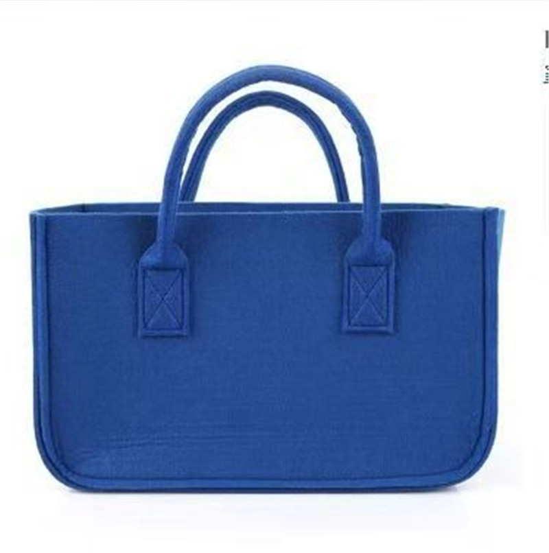 厂家批发毛毡收纳篮储物袋杂物收纳手提包可定制logo