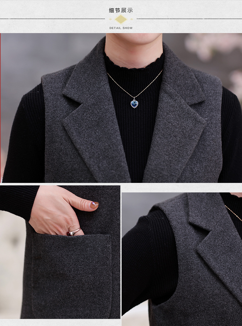 Gilet femme AVEC VIOLET en Poilue - Ref 3317815 Image 13