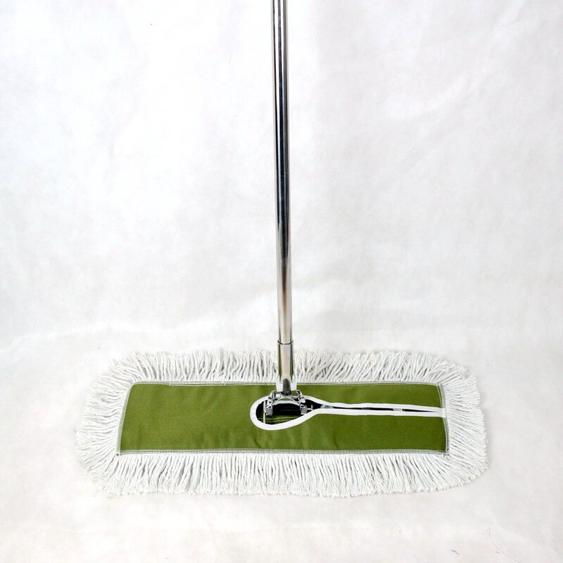 Thick cotton large dust mop Army Green encrypted dust mop hotel lobby mop 60/90/110CM
