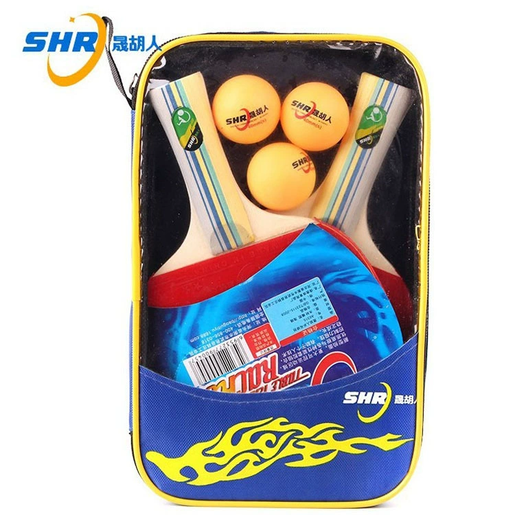 Ракетки для настольного тенниса Двойные Ракетки детские для начинающих оригинальные товары PPQ горизонтальные ракетки прямые ракетки студенческие ракетки 2 уп