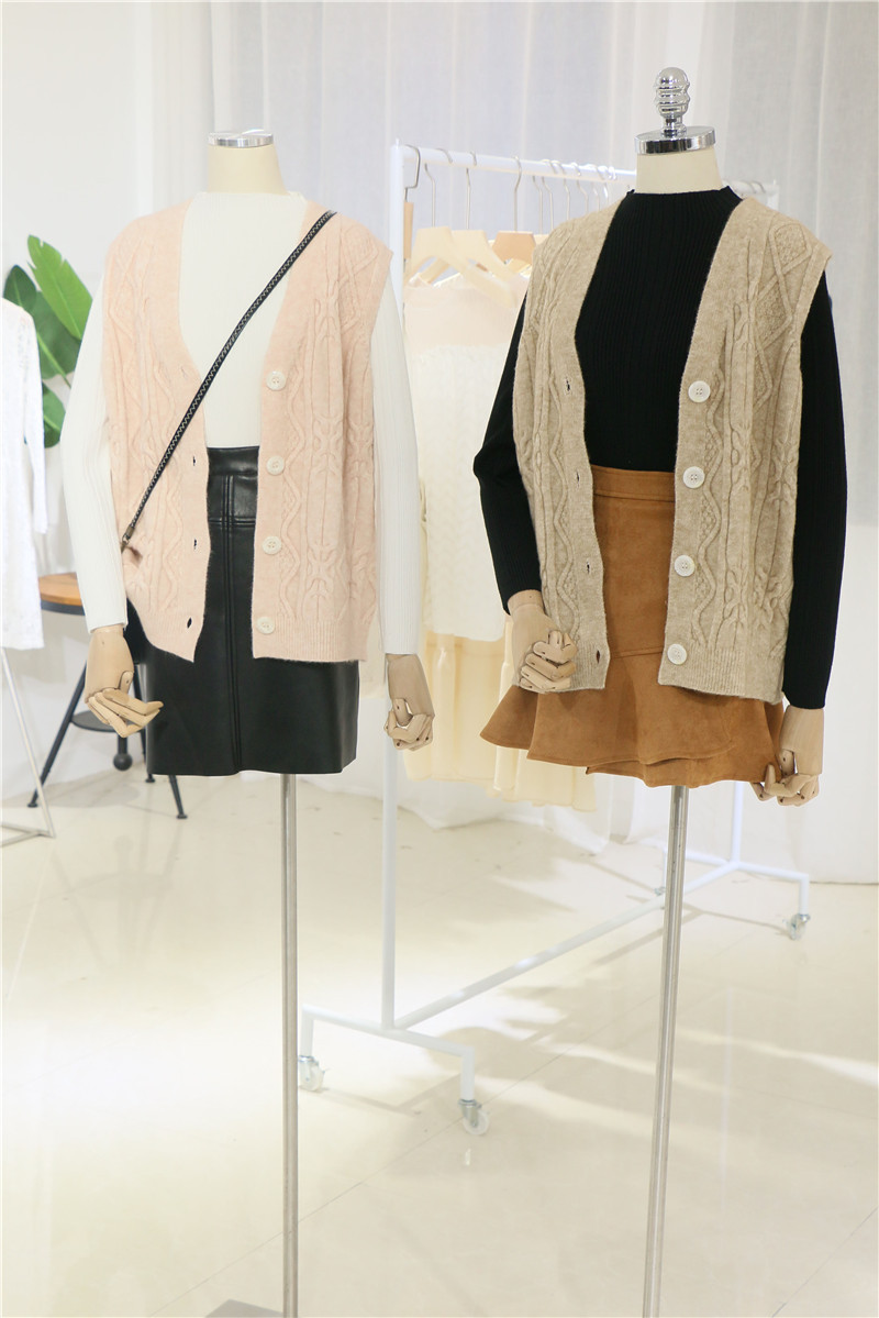 Gilet femme en Mélange de coton - Ref 3317726 Image 9