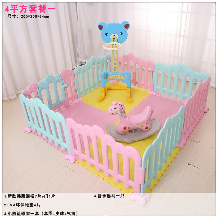Children's playpen for crawling