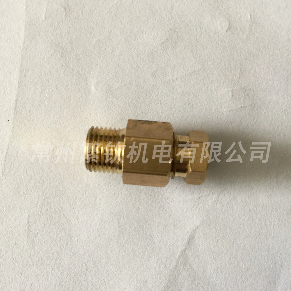 Ползунок соединение масляной трубы медная труба нейлоновая труба Зажимная Втулка масляного контура внутренний зажим PD прямо через PL под прямым углом