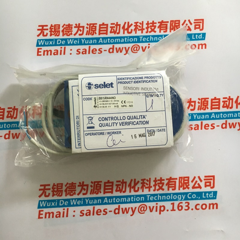 新品意大利SELET赛力特传感器B01AN15P0C5原装供应