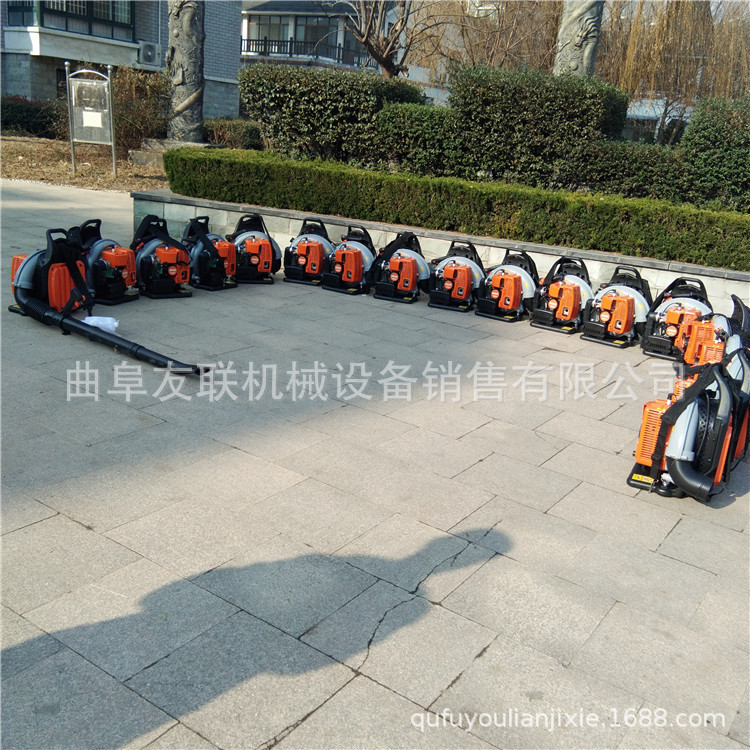 秋季落叶汽油吹叶机 背负式汽油吹风机 道路落叶清扫吹风机65