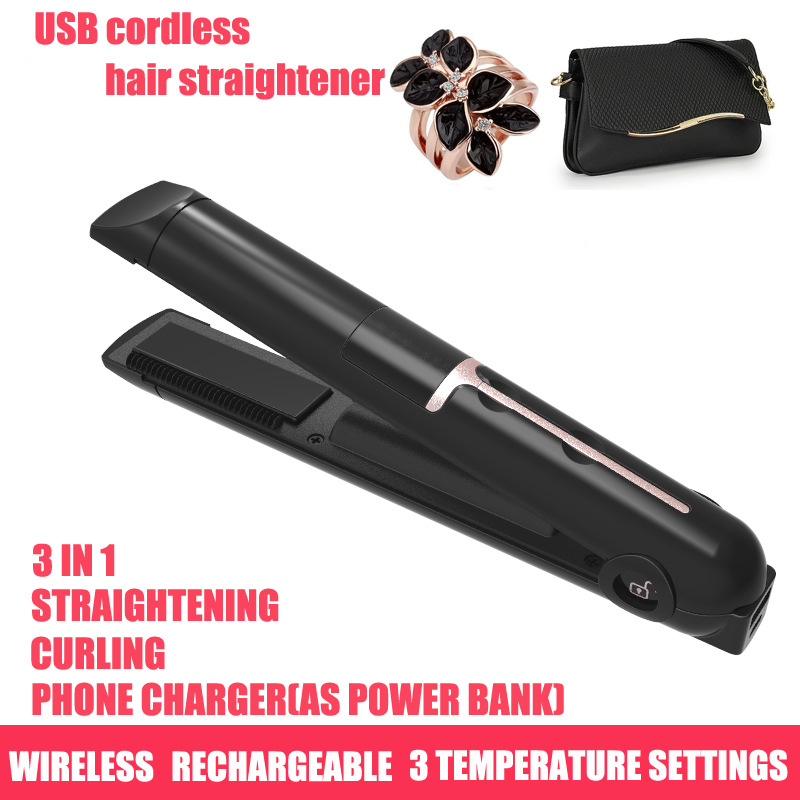 wireless curly small handheld universal bangs charging