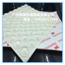 廣州廠家定制 透明硅膠墊 硅膠墊 自粘硅膠墊 止滑硅膠腳墊