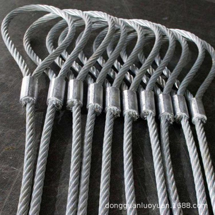 goods in stock 201 304 316 Stainless steel wire rope 7*19 7*7pvc Plastic bag Locks Lock catch Clamp Collet