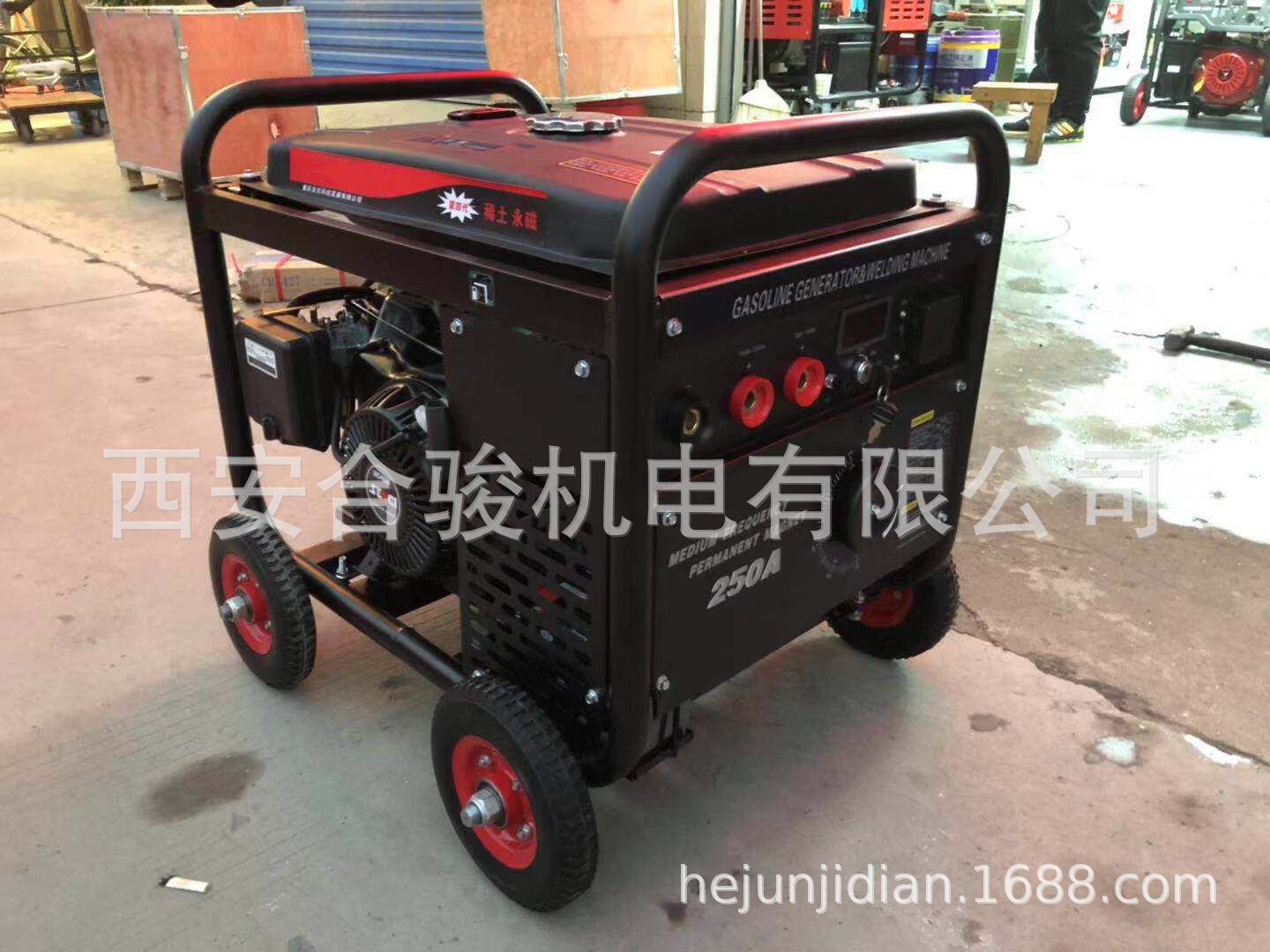 250A电焊机 发电电焊机一体机 氩弧焊内燃弧直流电焊机 油田管道