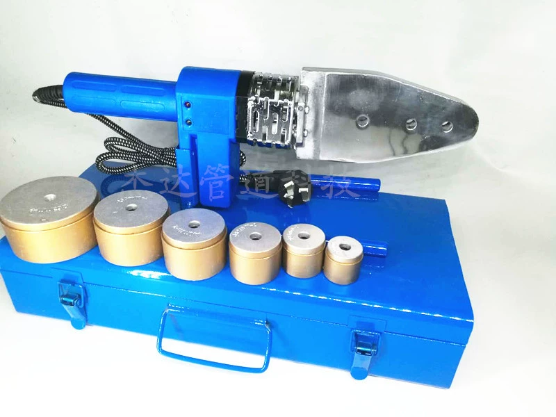 Ppr Термофиксатор водопроводной трубы Термофиксатор сварочный аппарат пластиковый сварочный горячий контейнер 20-32-63 термопластичный сварочный аппарат