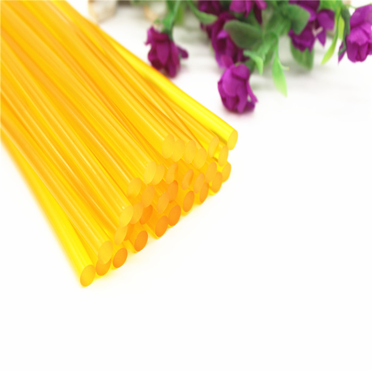 27厘米黄色胶棒高粘热熔胶枪胶棒手工diy发饰配件粘胶条饰品胶