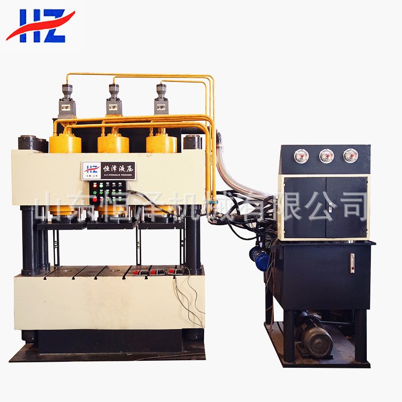 汽车维修315吨二梁四柱液压机 铝屑饼/铁屑饼成型四柱油压机